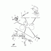 Схема вузла: Електроустаткування 2 Yamaha XG250 TRICKER