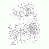Схема вузла: Циліндр Yamaha XP500 T-MAX