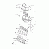 Схема вузла: Впускна система Yamaha YZF-R1 R1