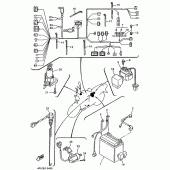 Схема вузла: Електричне обладнання 2 Yamaha XJR1200