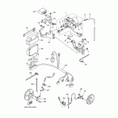 Схема вузла: Електроустаткування 3 Yamaha TDM900