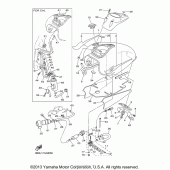 Схема вузла: Паливний бак Yamaha XVS650 V-Star Custom