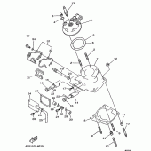 Схема узла: Головка цилиндра Yamaha YZ125