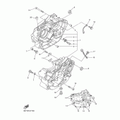Схема вузла: Картер двигуна Yamaha WR250 WR250X