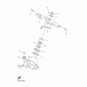 Схема вузла: Рульовий механізм Yamaha YZF-R6/YZF600 R6