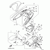 Схема узла: Крыло Yamaha TDM850