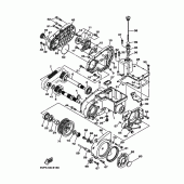 Схема узла: Промежуточная передача Yamaha XV1700 Road Star