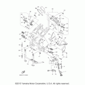 Схема узла: Подножки и Подставка Yamaha XTZ1200 Super Tenere