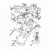 Схема узла: Топливный бак Yamaha MT09/ MTN850 MT-09 Tracer