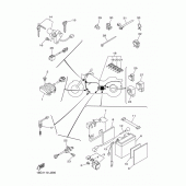 Схема вузла: Електроустаткування 1 Yamaha XVS650 Drag Star Silverado