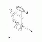 Схема вузла: Вал перемикання Yamaha YZF-R1 R1M