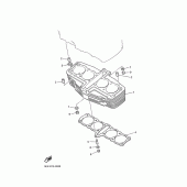 Схема узла: Цилиндр Yamaha XJR1300