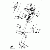 Схема вузла: Рульовий механізм Yamaha XTZ660 Tenere