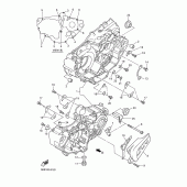 Схема вузла: Картер двигуна Yamaha WR400F