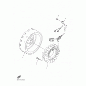 Схема вузла: Генератор Yamaha XVS950 XV950 R-Spec