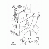 Схема вузла: Електроустаткування 2 Yamaha MT09/ MTN850 MT-09