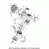 Схема вузла: Впускна система Yamaha YZF-R3