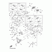Схема узла: Облицовочные элементы 2 Yamaha XJ6 Diversion F (ABS)
