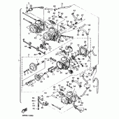 Схема вузла: Карбюратор Yamaha XJ600 Diversion (S-TYPE)
