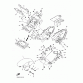 Схема узла: Крыло Yamaha YZF-R6/ YZF600 R6 RaceBase