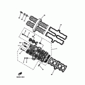 Схема узла: Головка цилиндра Yamaha FZX250 ZEAL