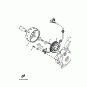 Схема вузла: Генератор Yamaha XG250 TRICKER