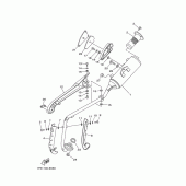 Схема вузла: Вихлопна система Yamaha TTR50 TT-R50