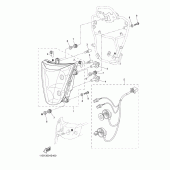 Схема вузла: Фара Yamaha XT660 XT660Z Tenere
