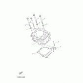 Схема узла: Цилиндр Yamaha XT660 Tenere