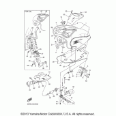 Схема вузла: Топливний бак Yamaha XVS650 V-Star Classic