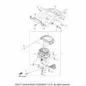 Схема вузла: Панель приладів Yamaha XVS1300 V-Star