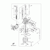 Схема вузла: Карбюратор Yamaha XT125