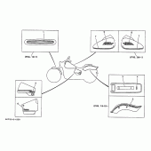 Схема вузла: Емблема 2 (5KP2) Yamaha XVS400 Drag Star