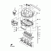 Схема вузла: Впускна система Yamaha YZF-R7 R7