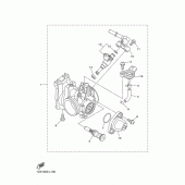 Схема вузла: Впускна система 2 Yamaha WR450F