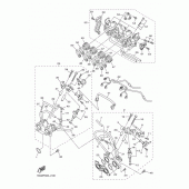 Схема вузла: Впускна система 2 Yamaha XJR1300