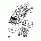 Схема вузла: Впускна система Yamaha YZF-R6/YZF600 R6 RaceBase