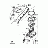 Схема вузла: Панель приладів Yamaha XV1600 Wild Star