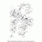Схема узла: Облицовочные элементы Yamaha FJ09 FJ-09