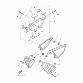 Схема вузла: Бічна кришка Yamaha XG250 TRICKER