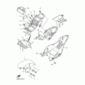 Схема узла: Крыло Yamaha YZF-R6/ YZF600 R6 RaceBase