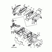 Схема узла: Воздушный фильтр 2 Yamaha YP250 Grand Majesty
