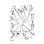 Схема вузла: Електроустаткування 2 Yamaha MT125 MT-125 (ABS)