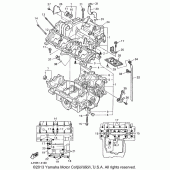 Схема узла: Картер двигателя Yamaha YZF600R Thundercat