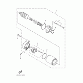 Схема вузла: Електричний стартер Yamaha XT125