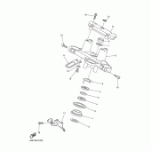 Схема узла: Рулевой механизм Yamaha FZ6 FZ6 FAZER S2 (ABS)
