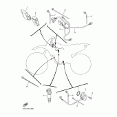 Схема вузла: Електроустаткування 1 Yamaha YZ450F YZ450F