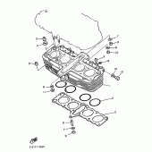 Схема узла: Масляный фильтр Yamaha XJ900 Diversion