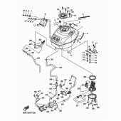 Схема вузла: Паливний бак Yamaha MTN320 MT-03 (ABS)