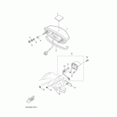 Схема вузла: Задній ліхтар (Стоп-сигнал) Yamaha YZF-R125